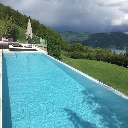 Attersee Luxury Design Villa With Dream Views, Large Pool And Sauna Nussdorf am Attersee Εξωτερικό φωτογραφία