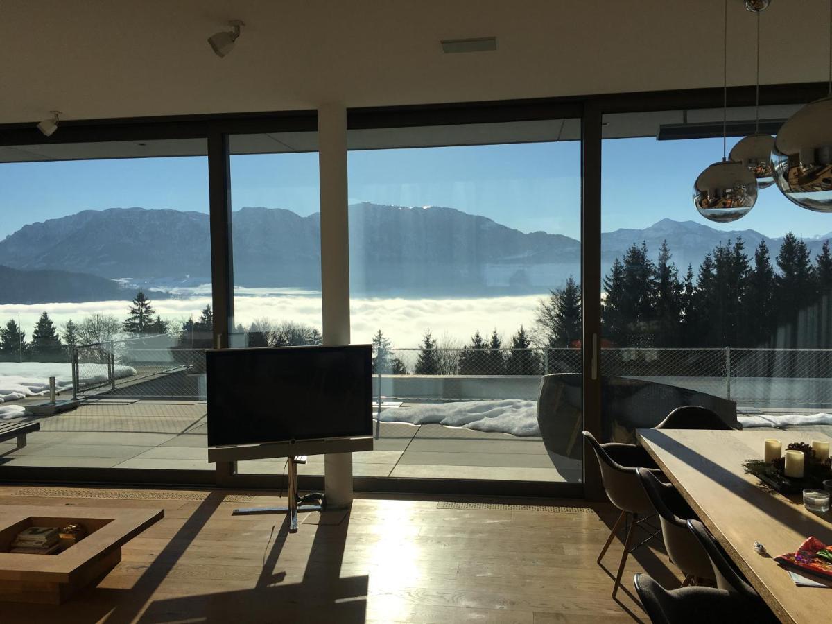 Attersee Luxury Design Villa With Dream Views, Large Pool And Sauna Nussdorf am Attersee Εξωτερικό φωτογραφία